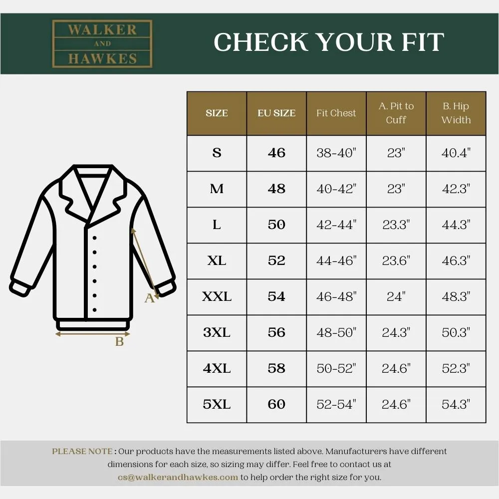 Men's Waterproof Lambourne Cape Coat - Walker & Hawkes