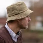 100% British Wool Moorside Tweed Bucket Hat | Walker & Hawkes
