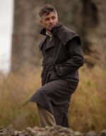 Wax Stockman Cape Coat | Walker & Hawkes