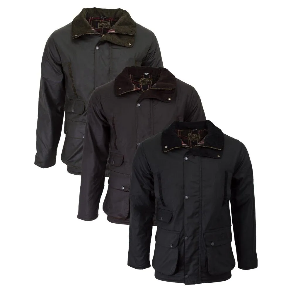 Men's Cupra Wax Poacher Jacket - Walker and Hawkes