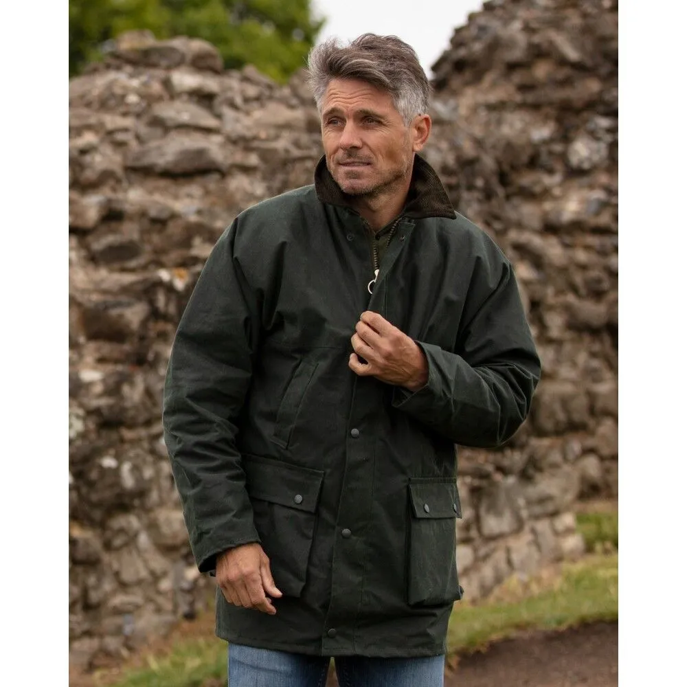 Walker and Hawkes - Men's Wax Padded Blackstone Jacket
