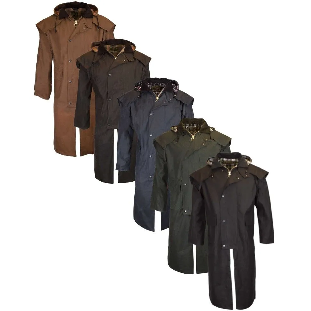 Ladies Waterproof Full Length Salsbury Cape Coat