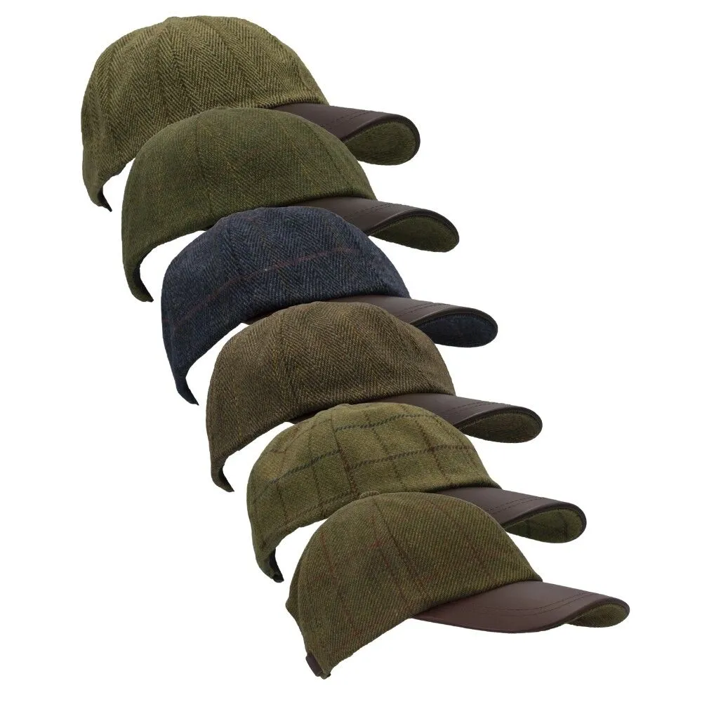 Derby Tweed Hoaden Baseball Cap | Walker & Hawkes