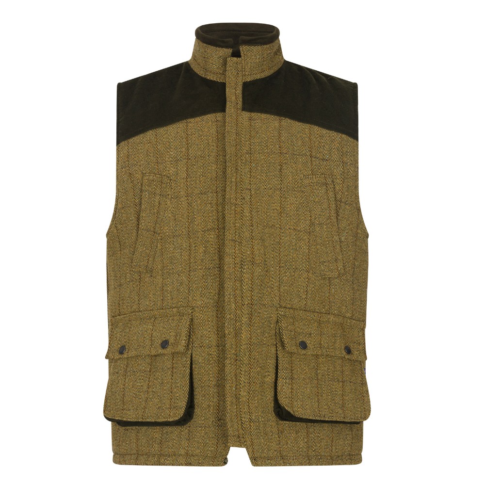 Men's Derby Tweed Warrington Shooting Gilet Walker & Hawkes