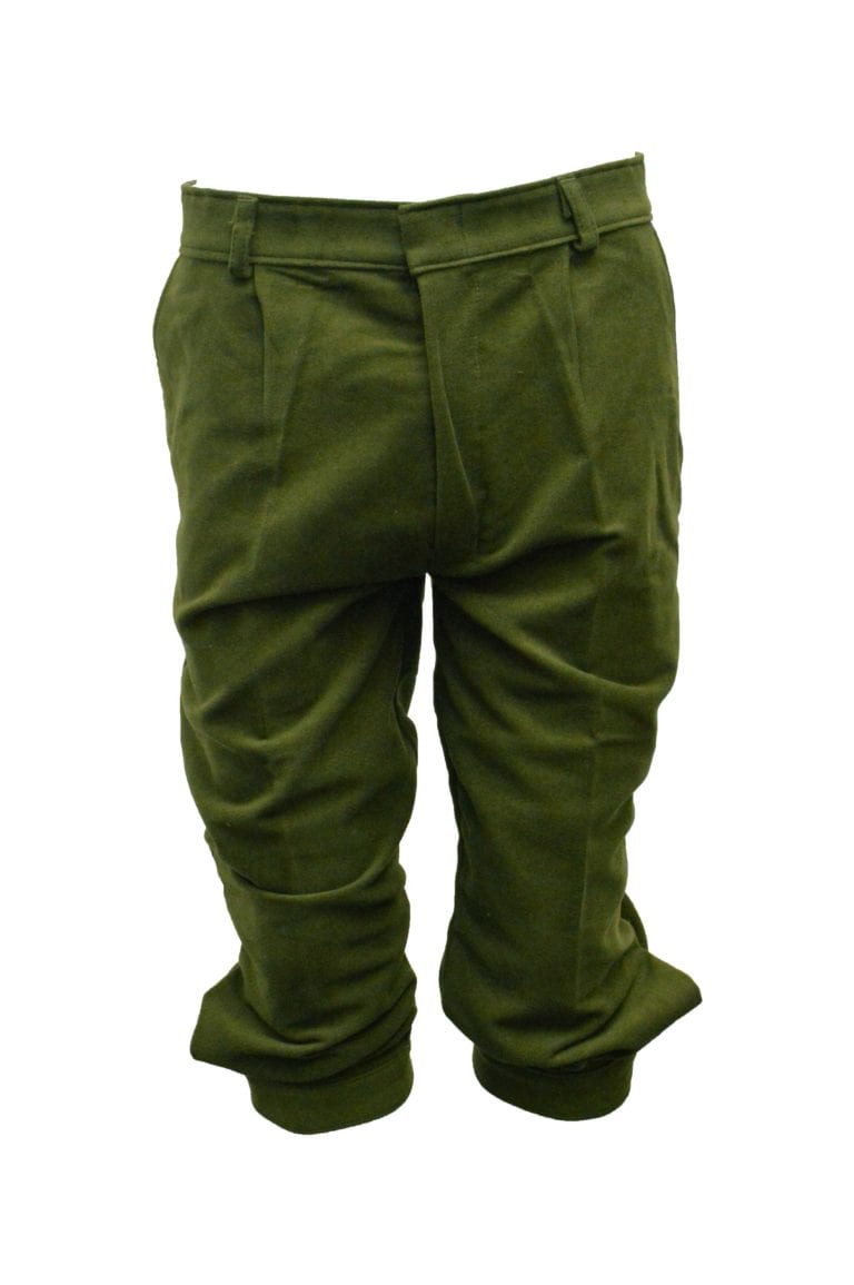 Mens Moleskin Shooting Plus Twos Breeks Trousers OLIVE