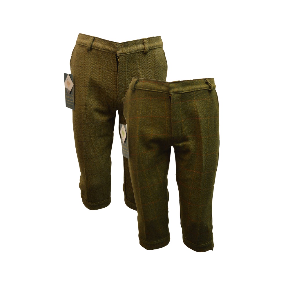 Kids' Derby Tweed Plus Twos Brackley Breeks