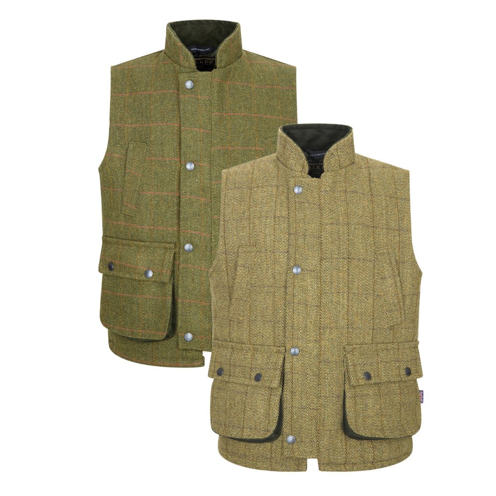 Children's Derby Tweed Greyson Shooting Gilet
