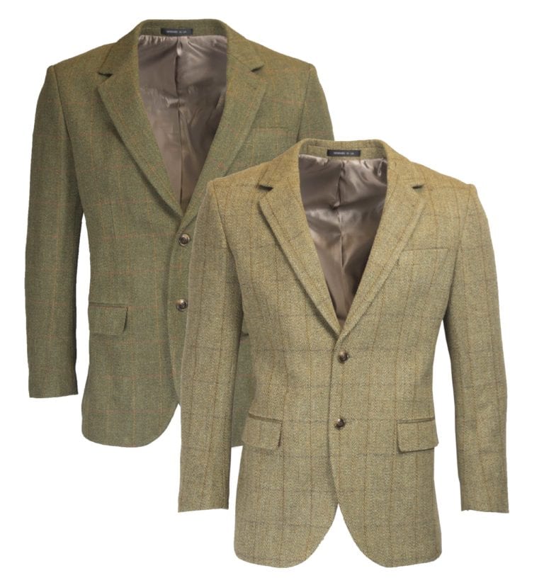 Walker & Hawkes Mens Classic Windsor Tweed Country Blazer Jacket