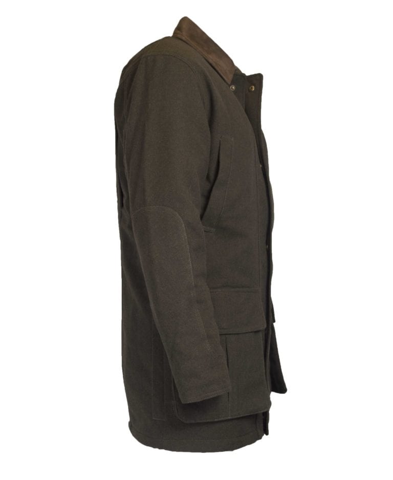 Walker & Hawkes Mens Derby Shooting AC Country Wool Jacket Olive