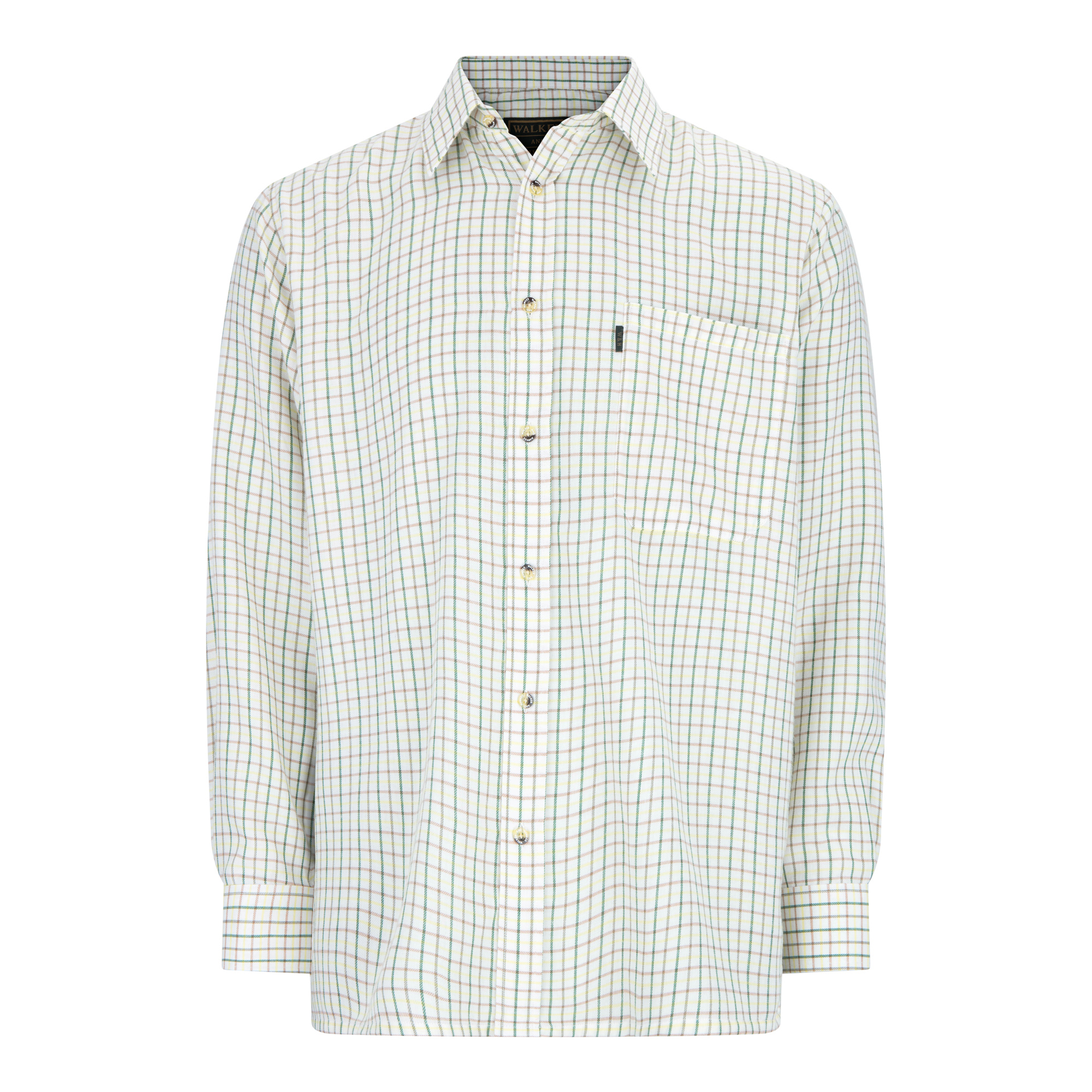 men's long sleeve murton cotton country shirt front