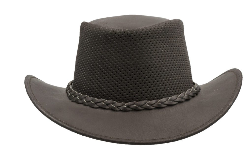 Leather Cowhide Outback Cooler Hat Walker and Hawkes