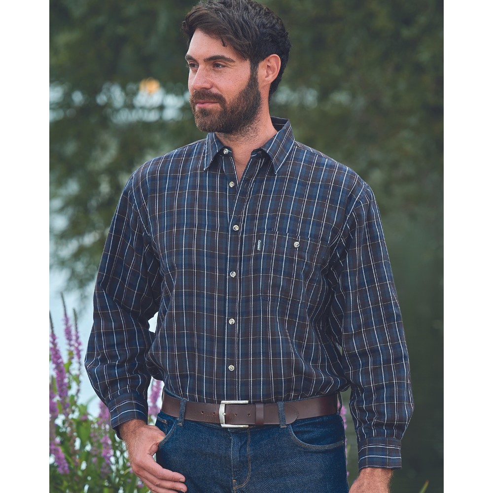 Fleece Lined Shirts - Walker & Hawkes