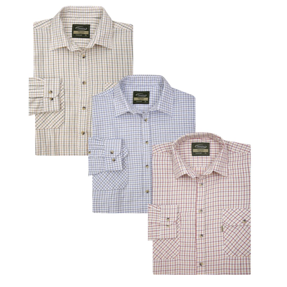 Men's Champion 100% Cotton Tattersall Country Shirt | W&H