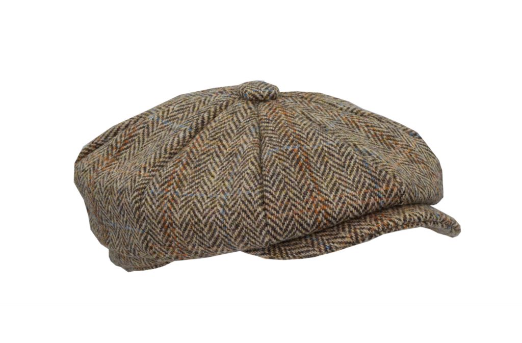 harris tweed baker boy cap