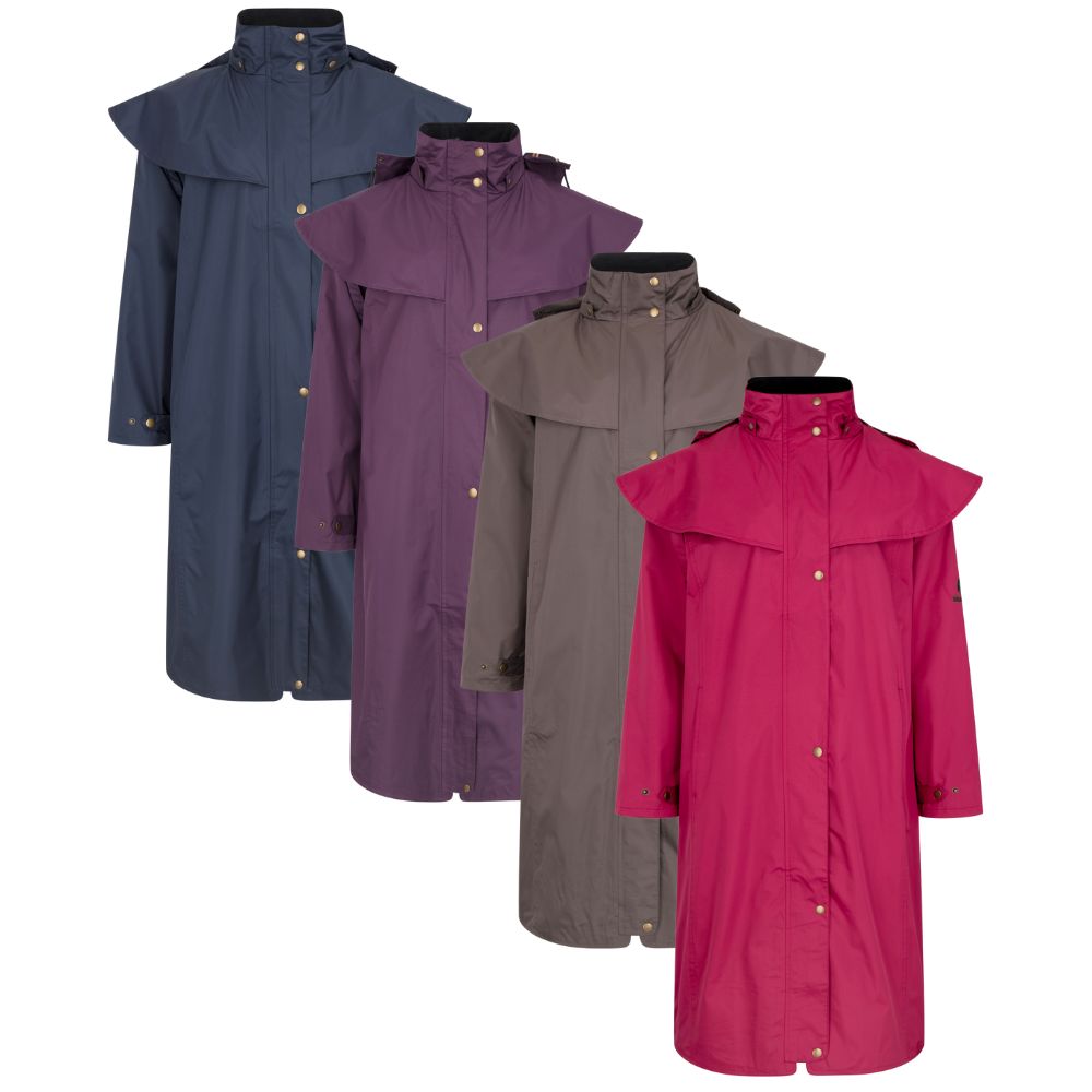 Ladies Waterproof Full Length Salsbury Cape Coat