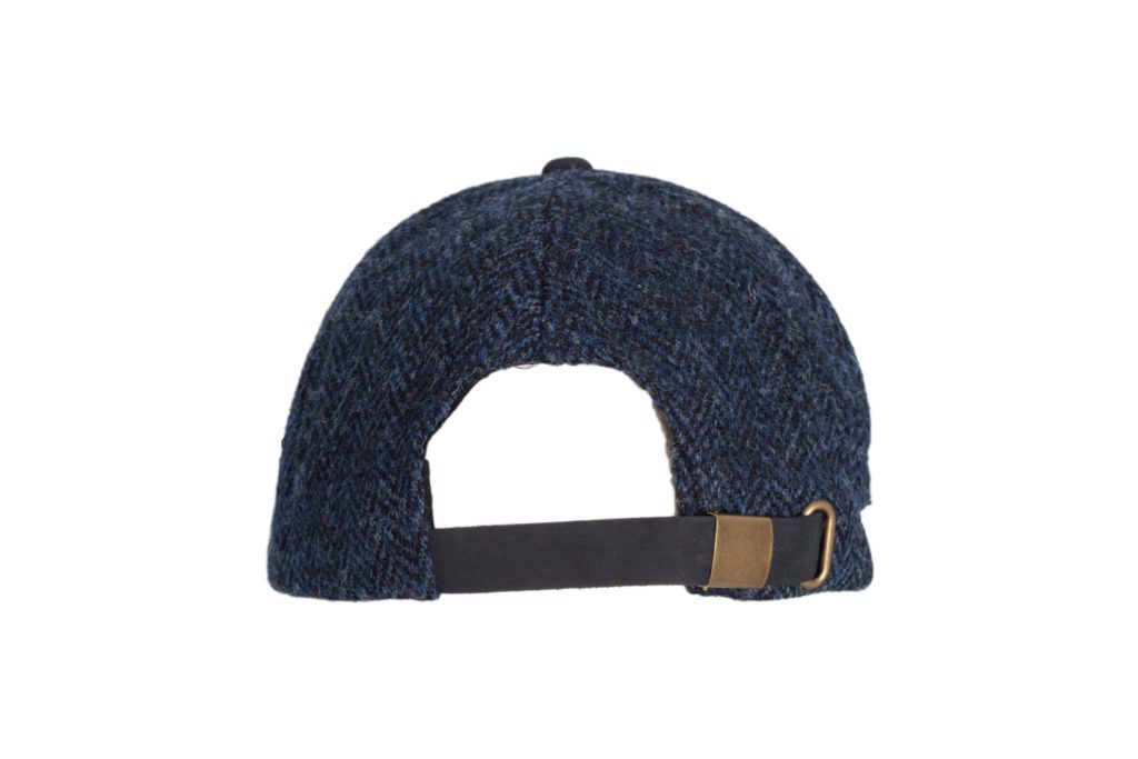 Brunton Get Out There Blue  Fabric Back Baseball Cap Hat with Buckle Strap 