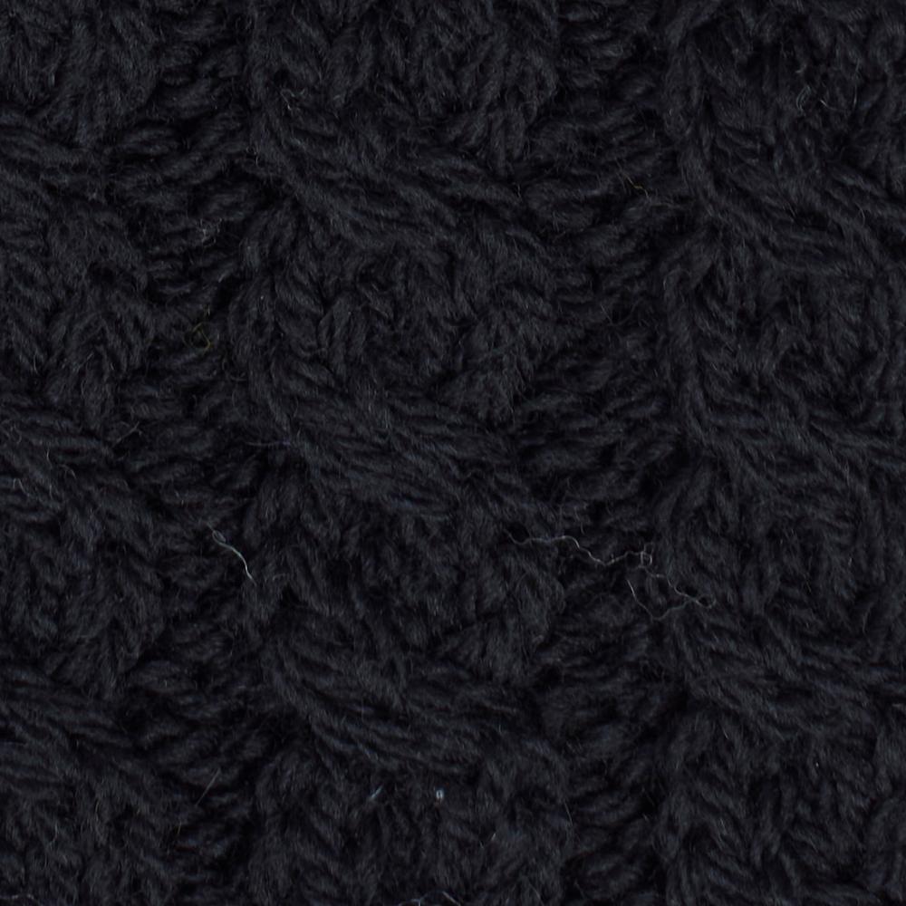 merino wool black fabric swatch