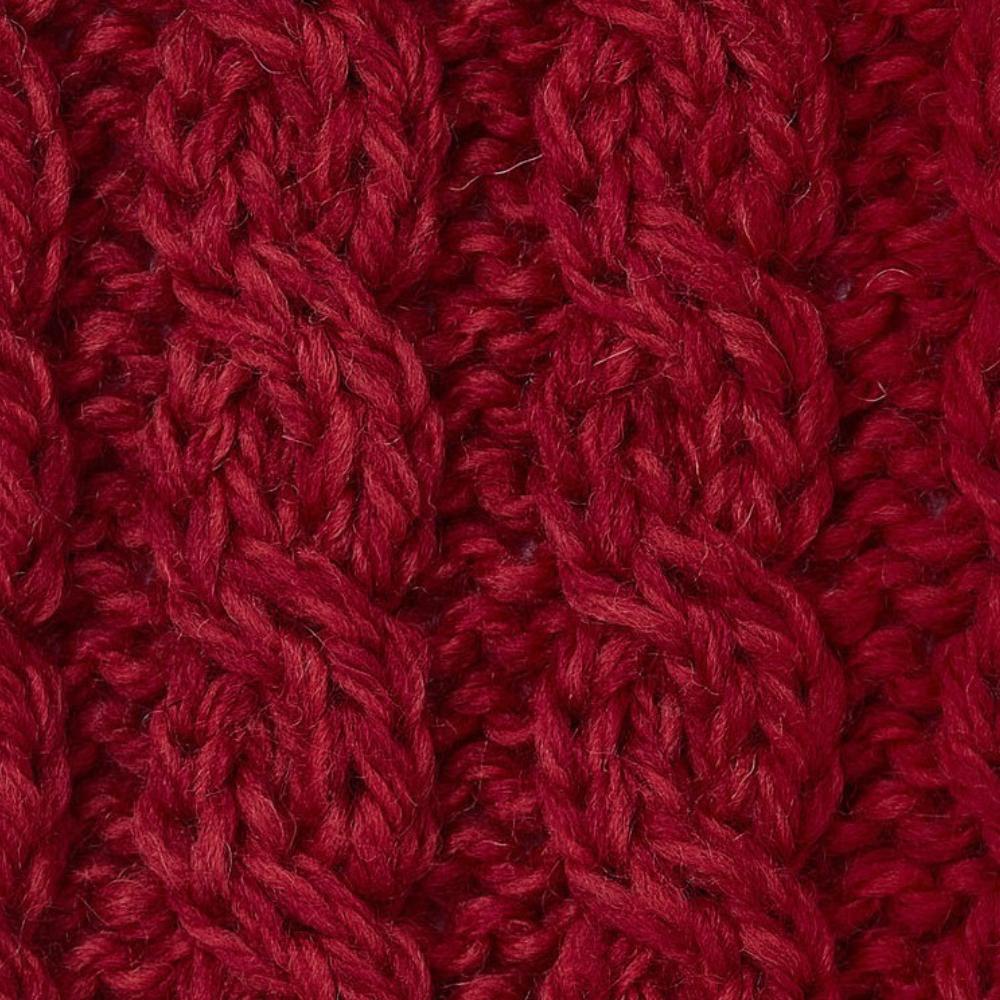 merino wool crimson red fabric swatch