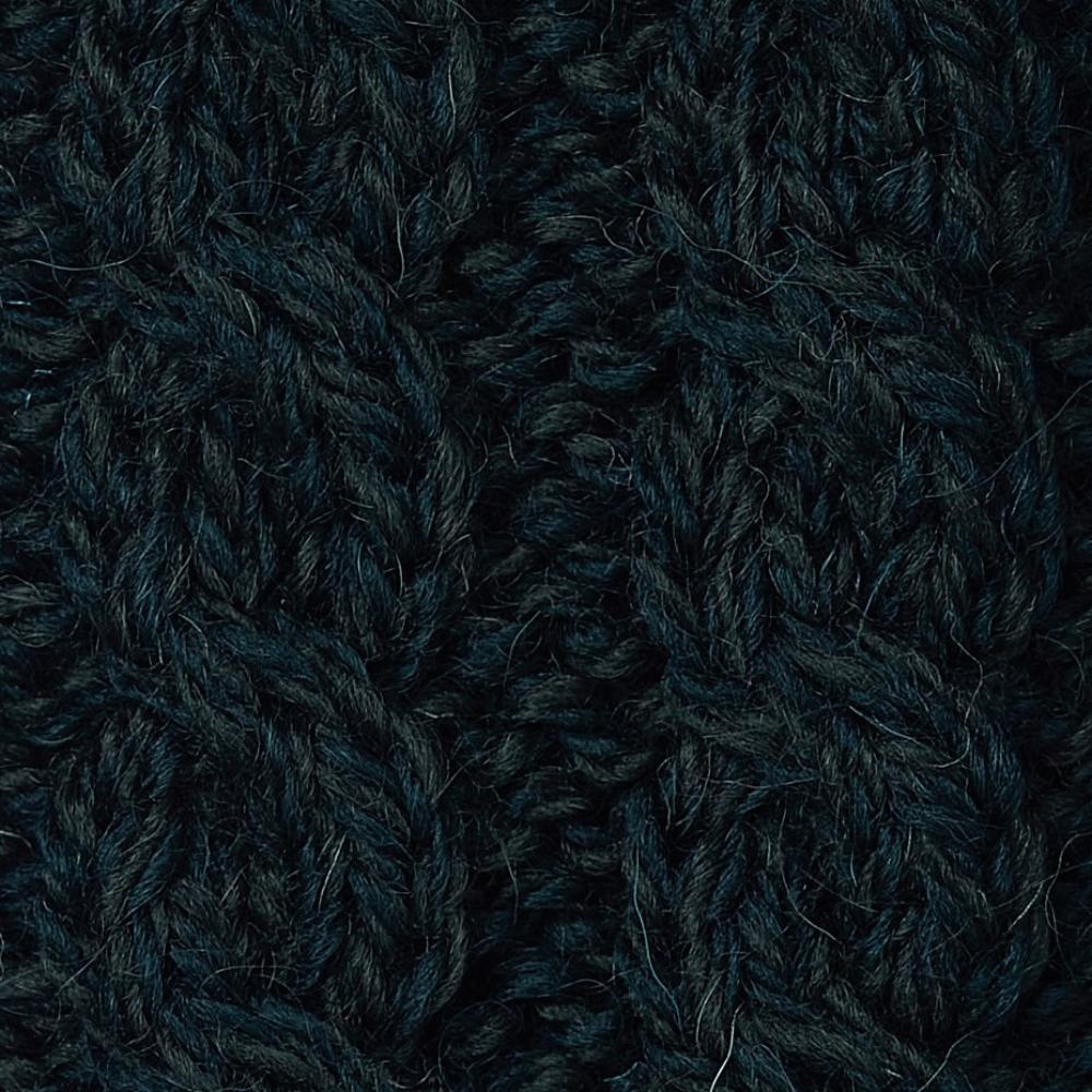 merino wool dark forest fabric swatch