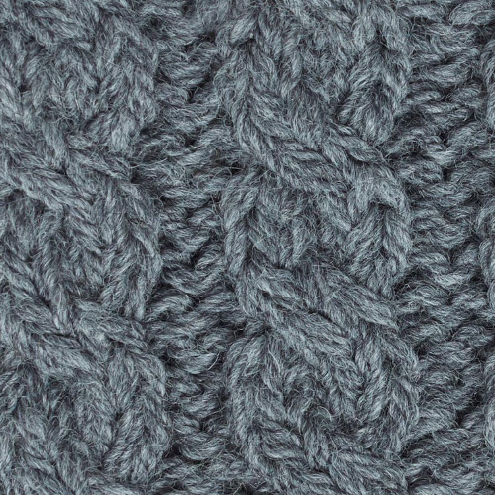 merino wool pebble grey fabric swatch