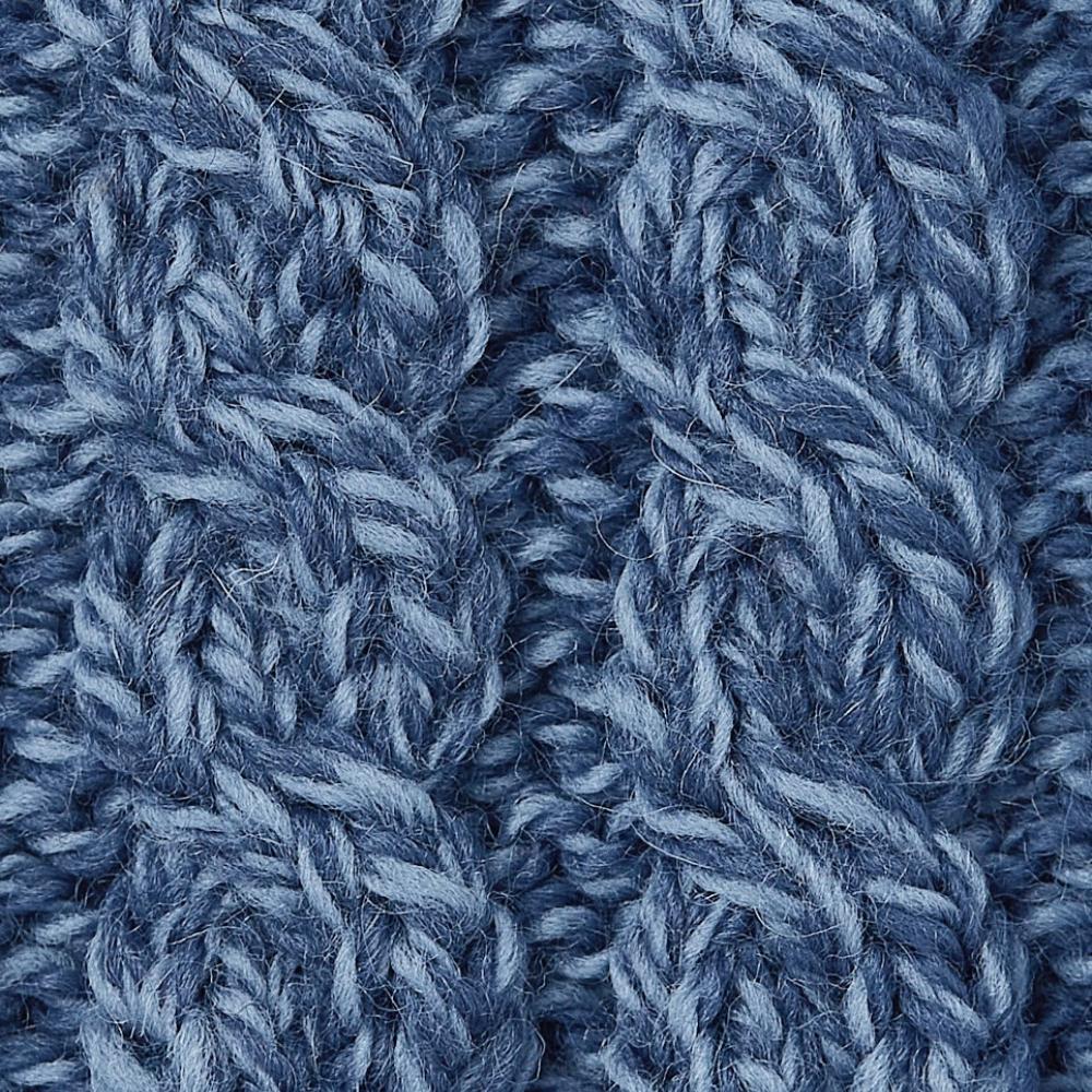 merino wool sky blue fabric swatch
