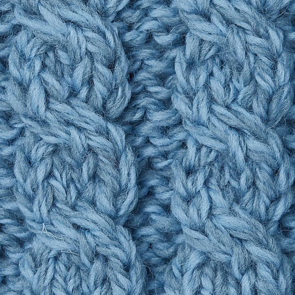 merino wool summer blue fabric swatch