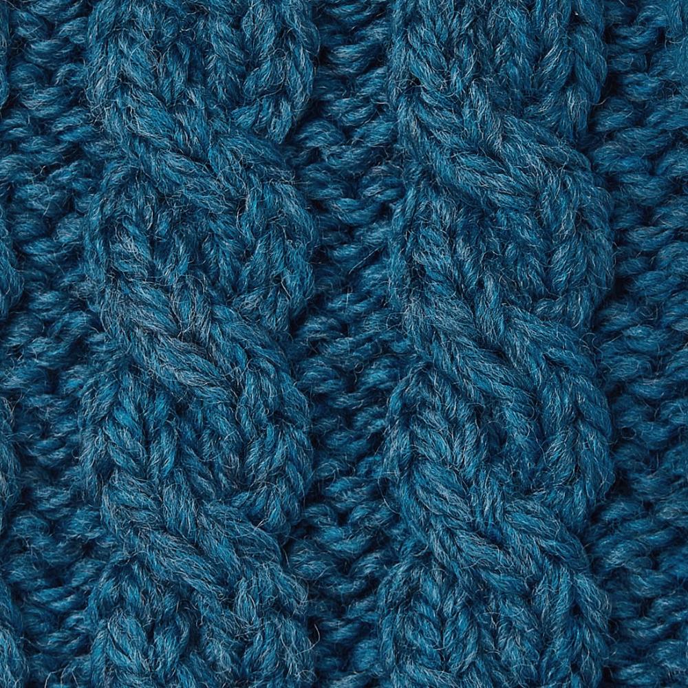 supersoft merino wool fabric swatch ocean blue