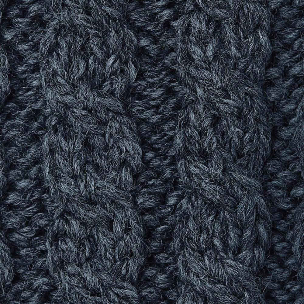 merino wool slate grey fabric swatch