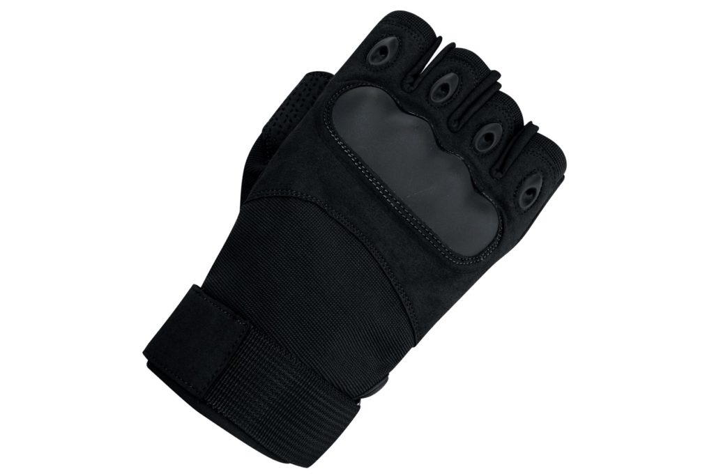 Anti-slip Fingerless Knuckle Guard Outdoor Shooting Sports Gloves