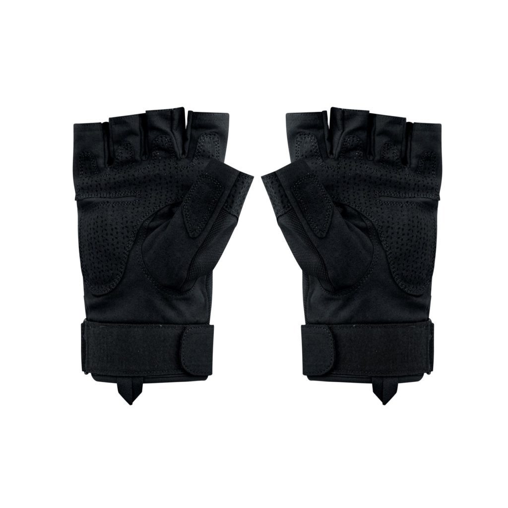 Anti-slip Fingerless Knuckle Guard Outdoor Shooting Sports Gloves