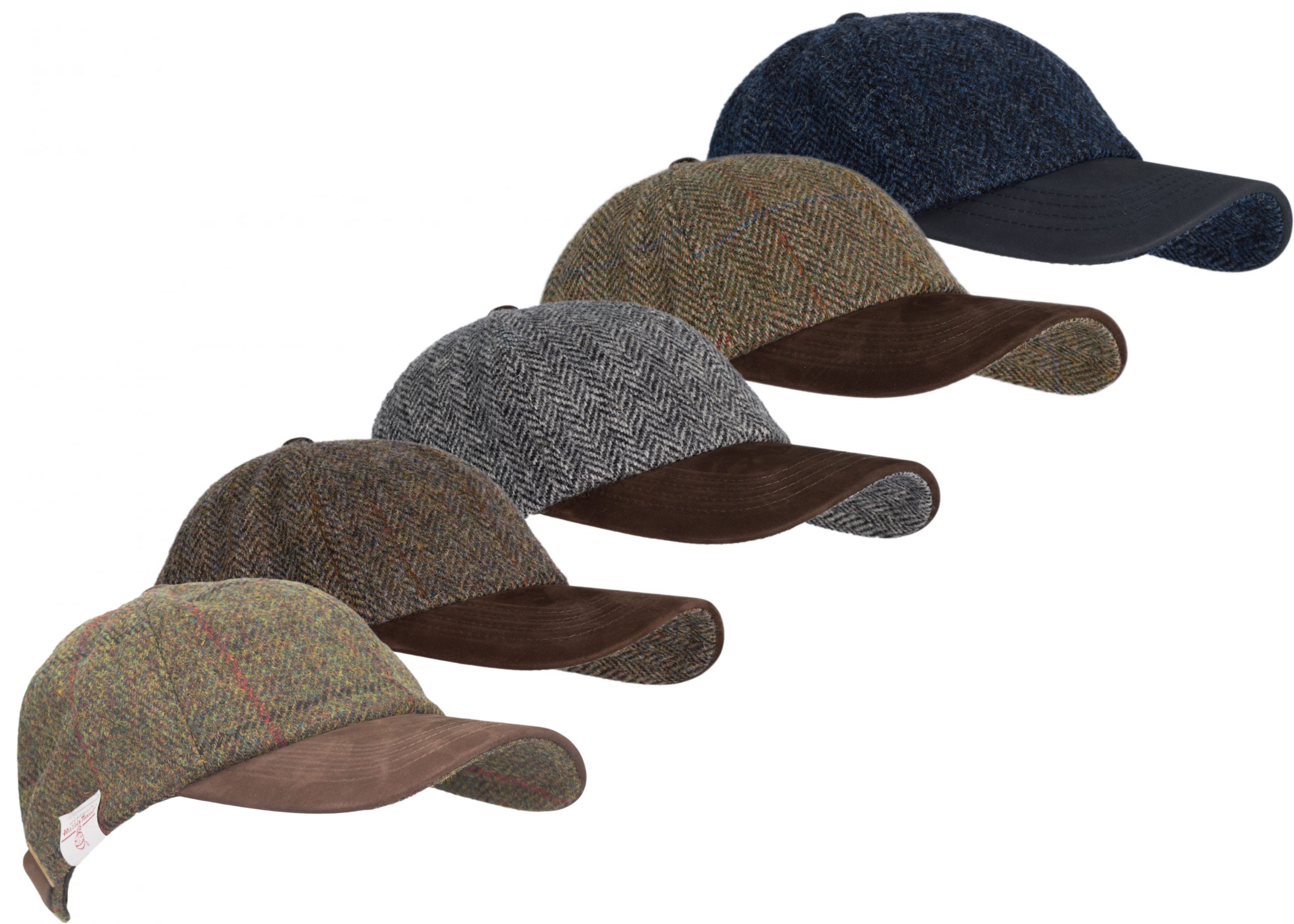 HaT HaT Leather Baseball Cap Hat Fishing/Hunting Walking 6C Deluxe Dark