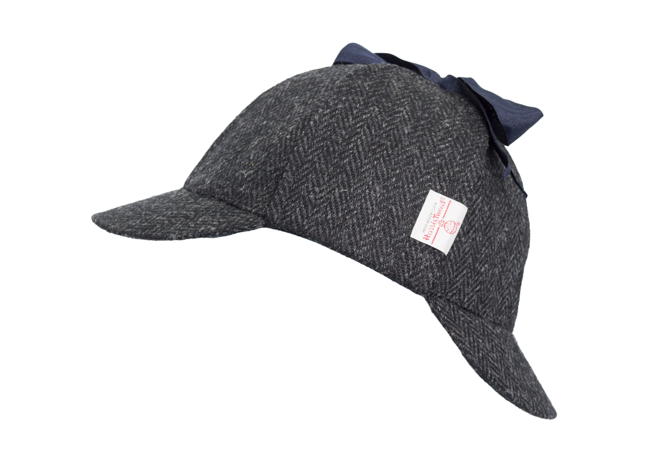 Harris Tweed Sherlock Deerstalker Hat 