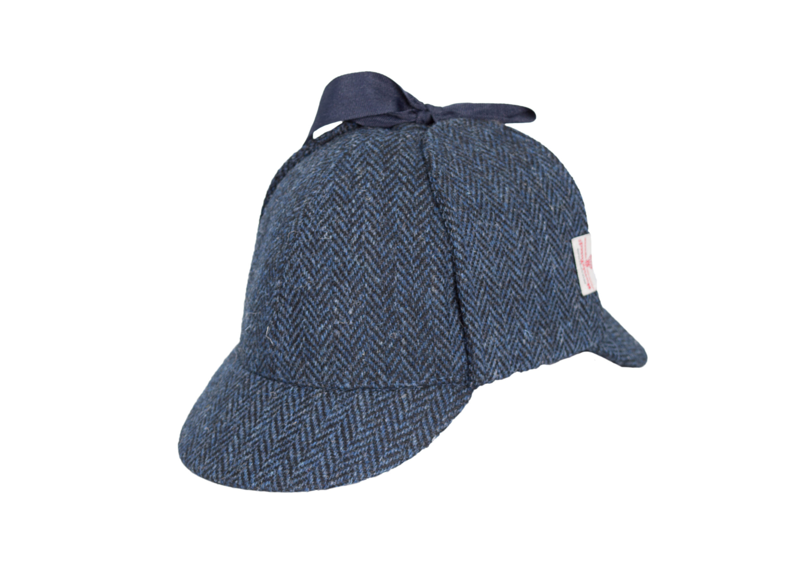 Harris Tweed Sherlock Deerstalker Hat 