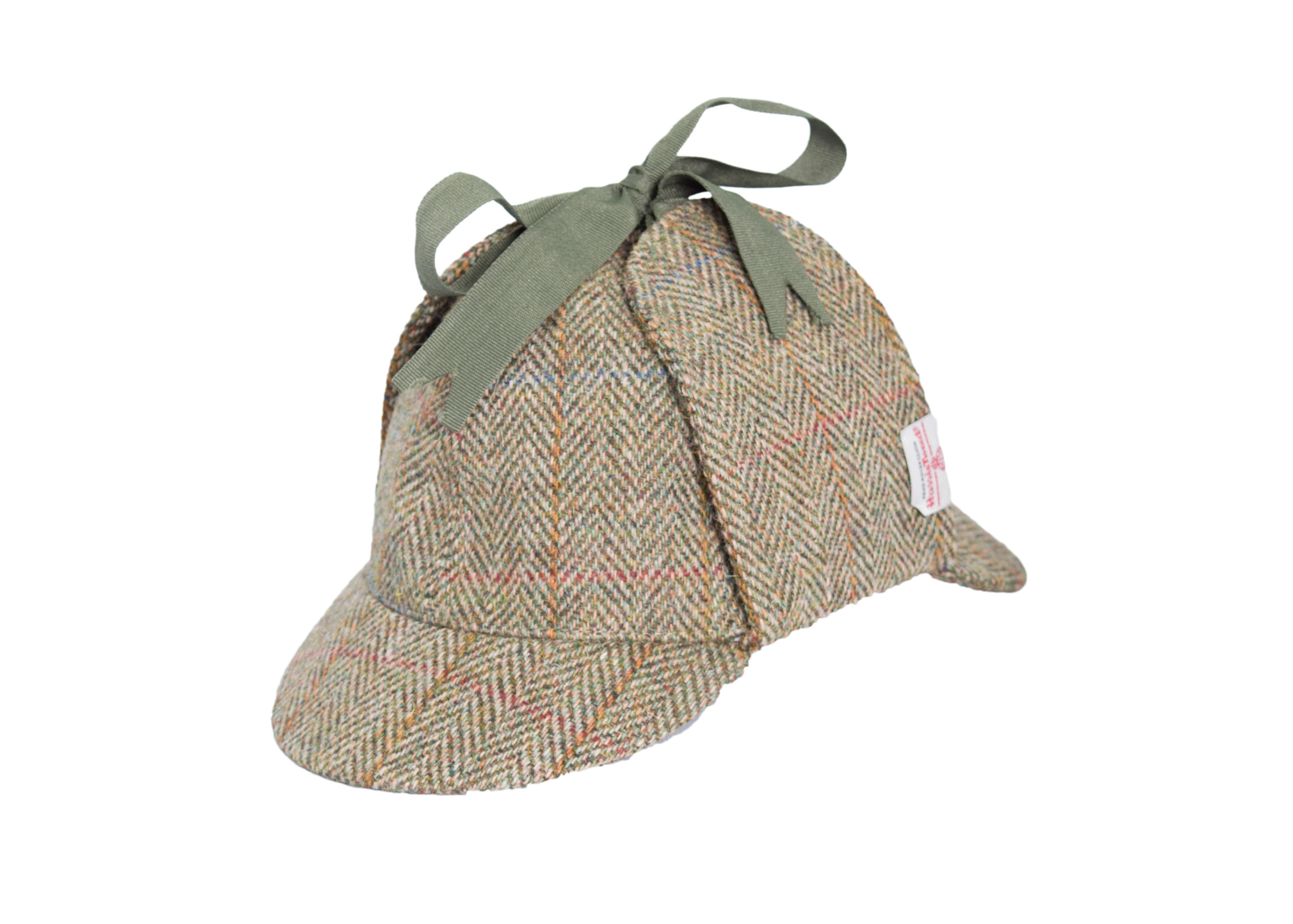 Harris Tweed Sherlock Deerstalker Hat 