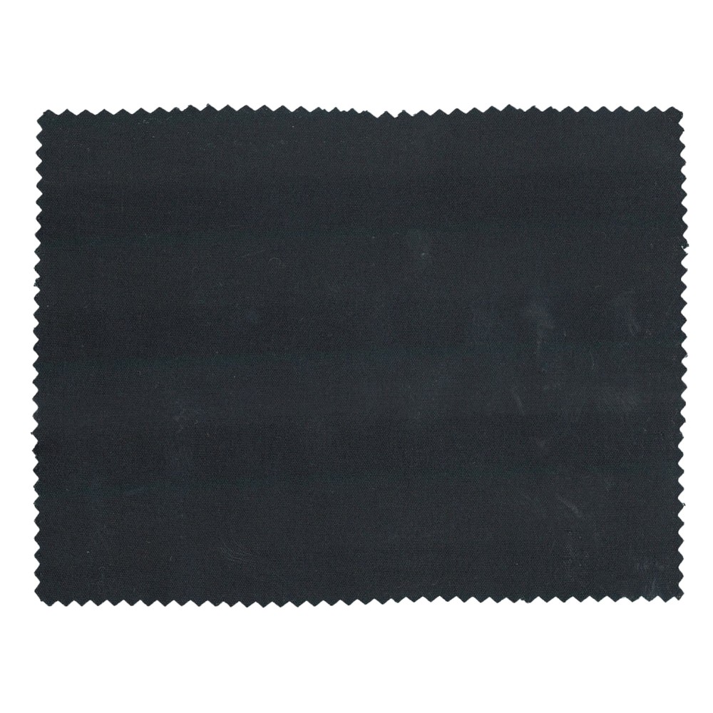 single fold wax fabric swatch black
