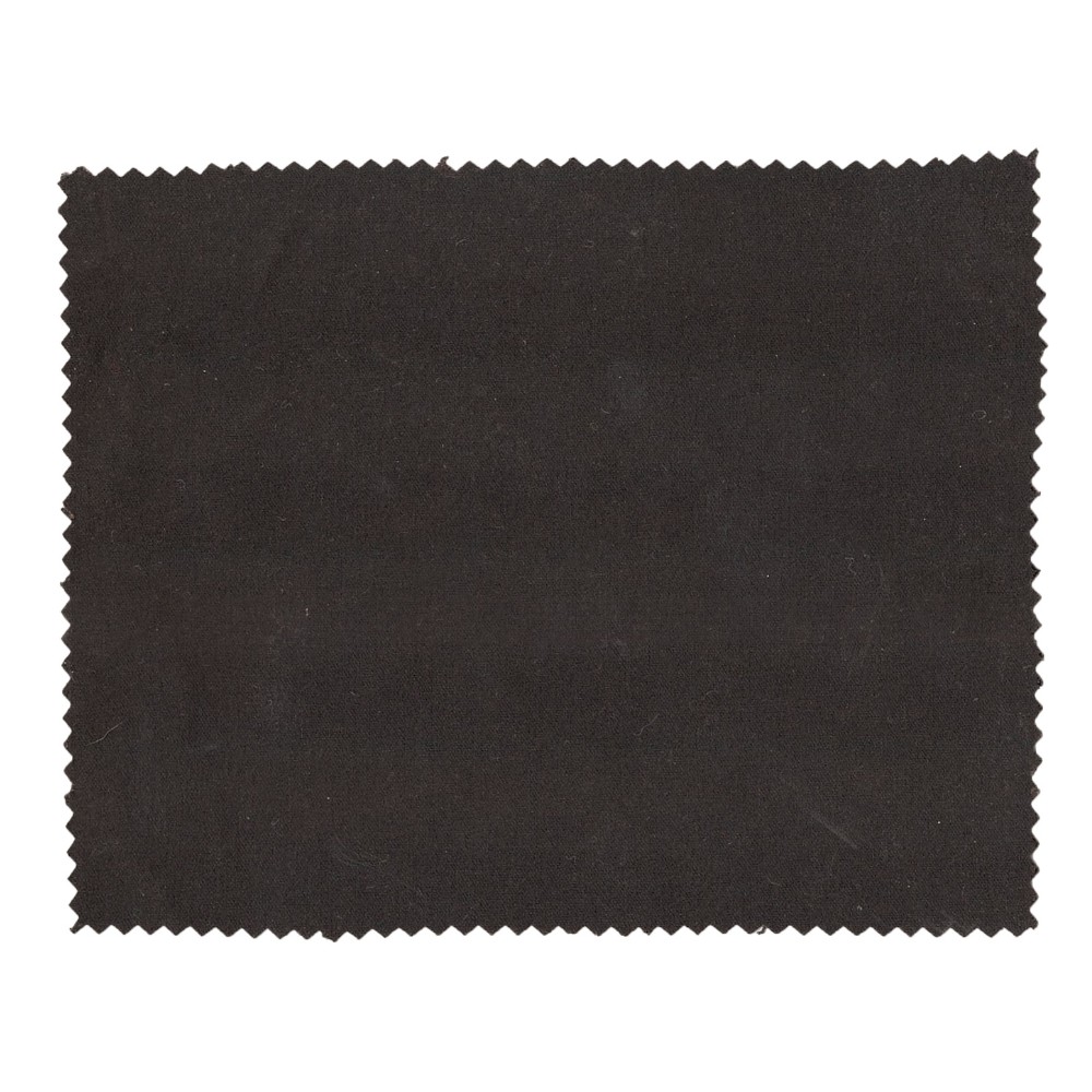 single fold wax fabric swatch brown