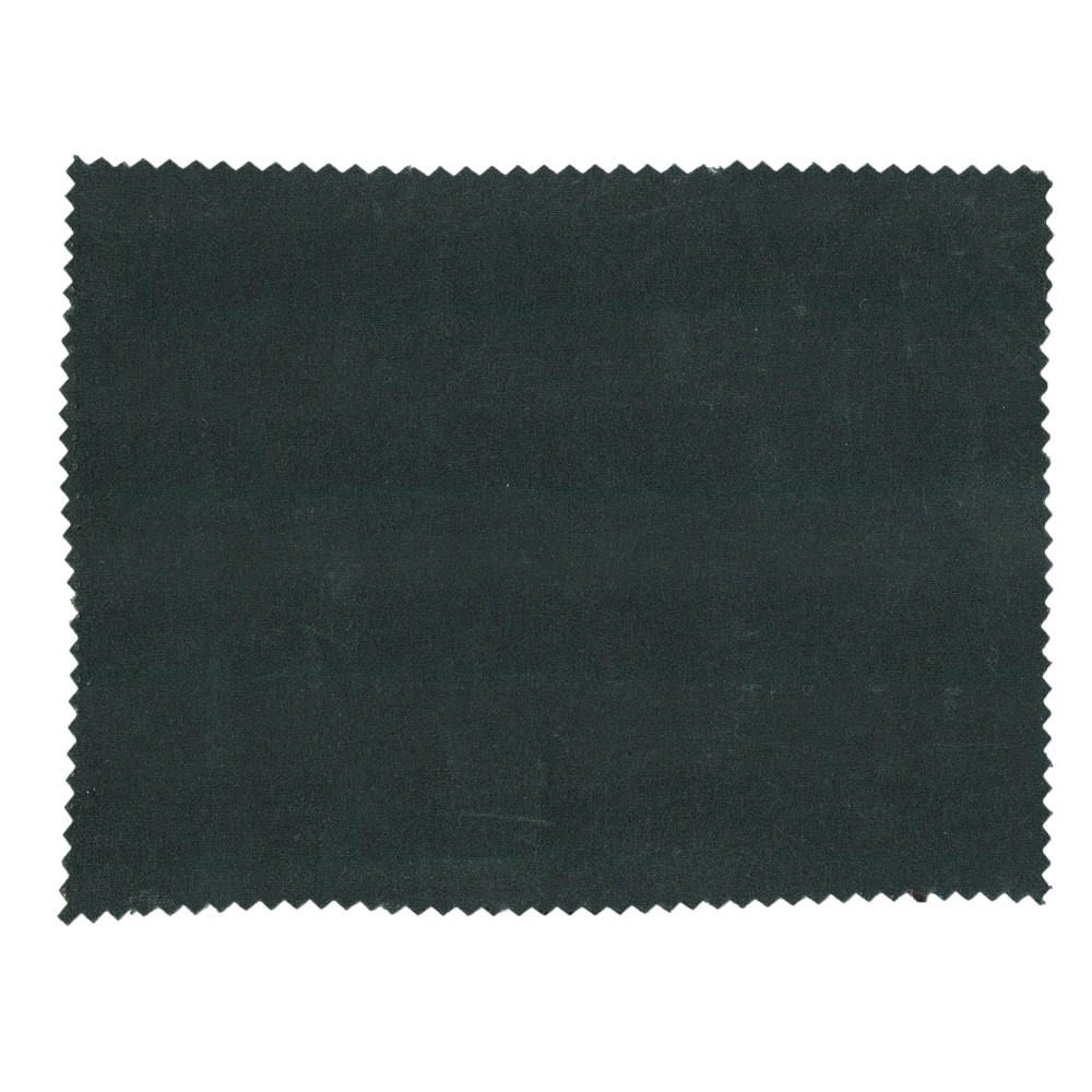 single fold wax fabric swatch olive