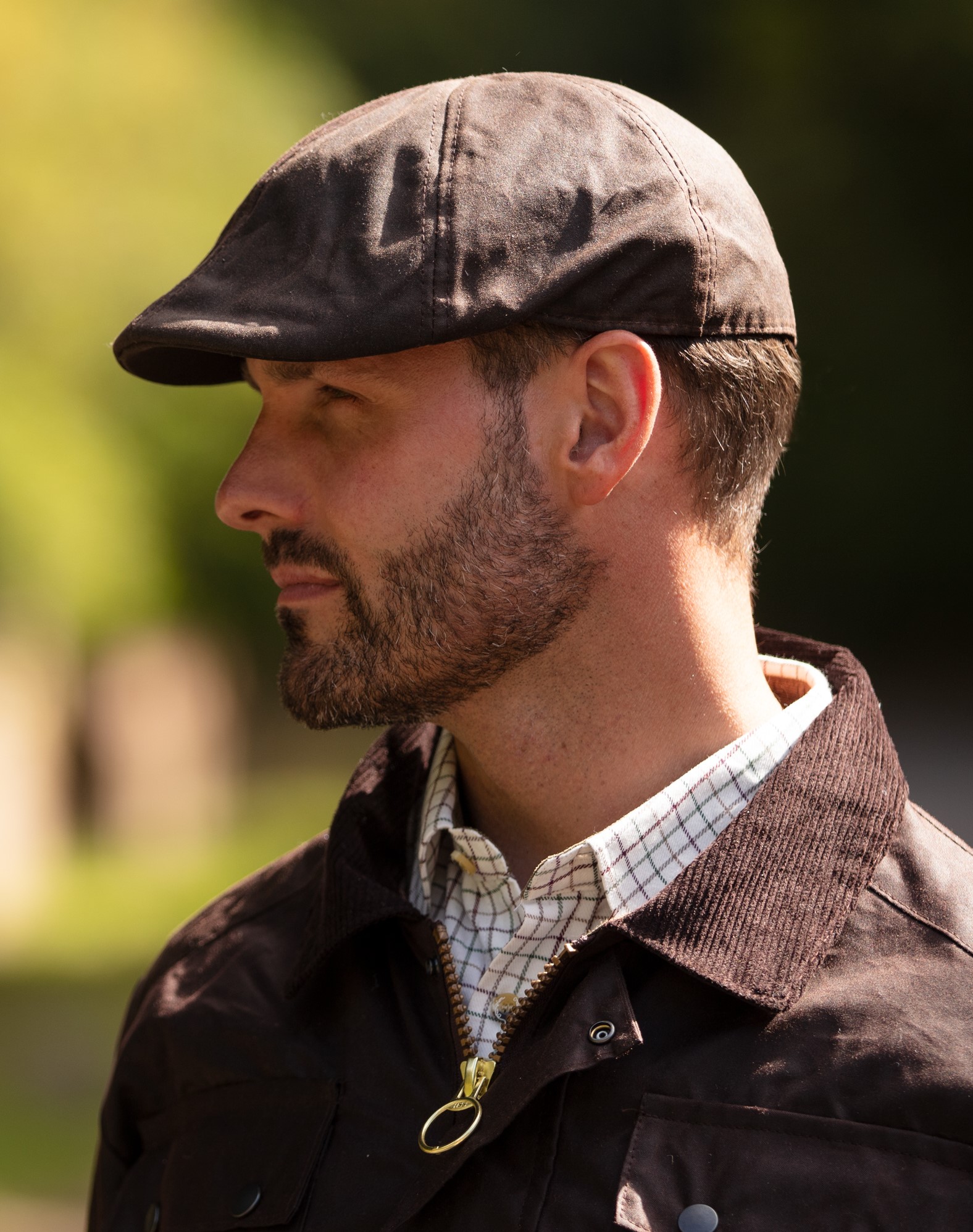 Unisex Wax Duckbill Cap Country Waxed 