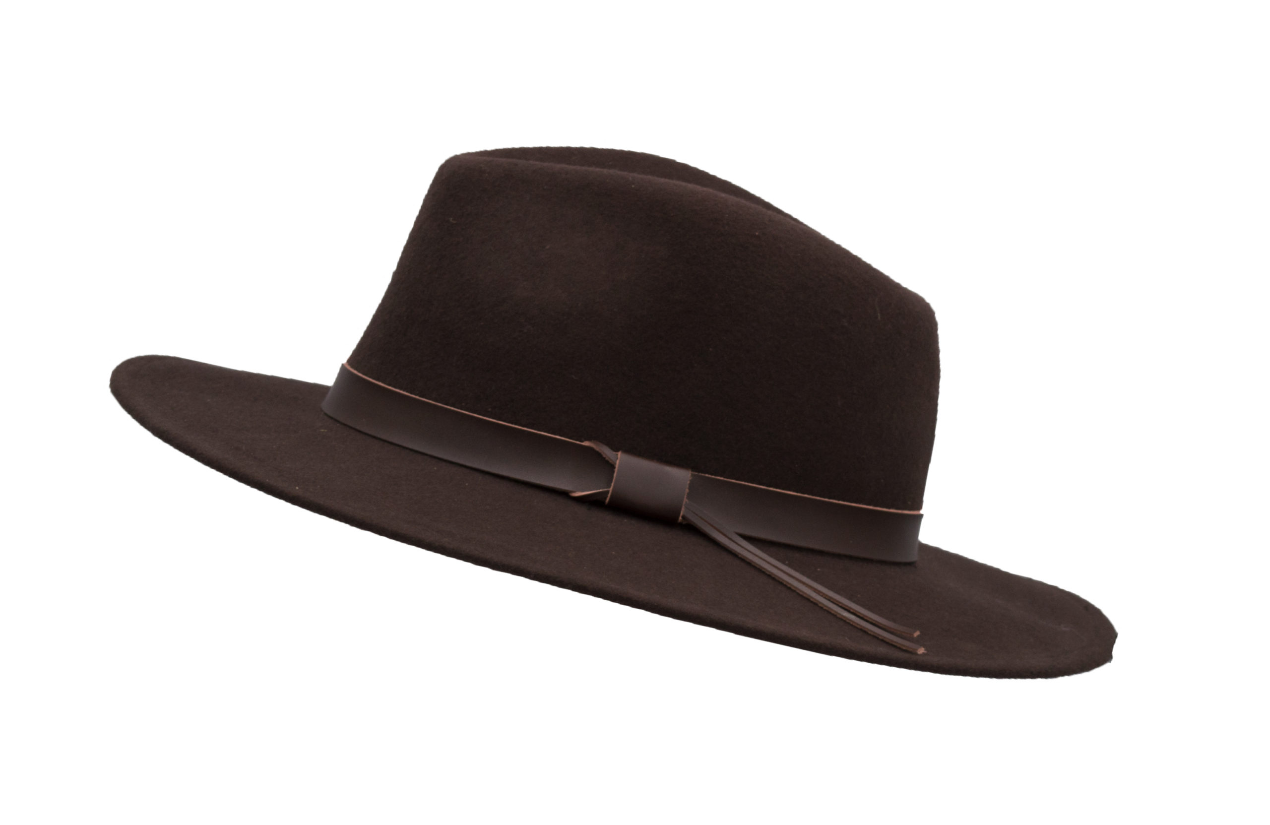 Unisex Ranger Fedora Crushable Felt Hat 