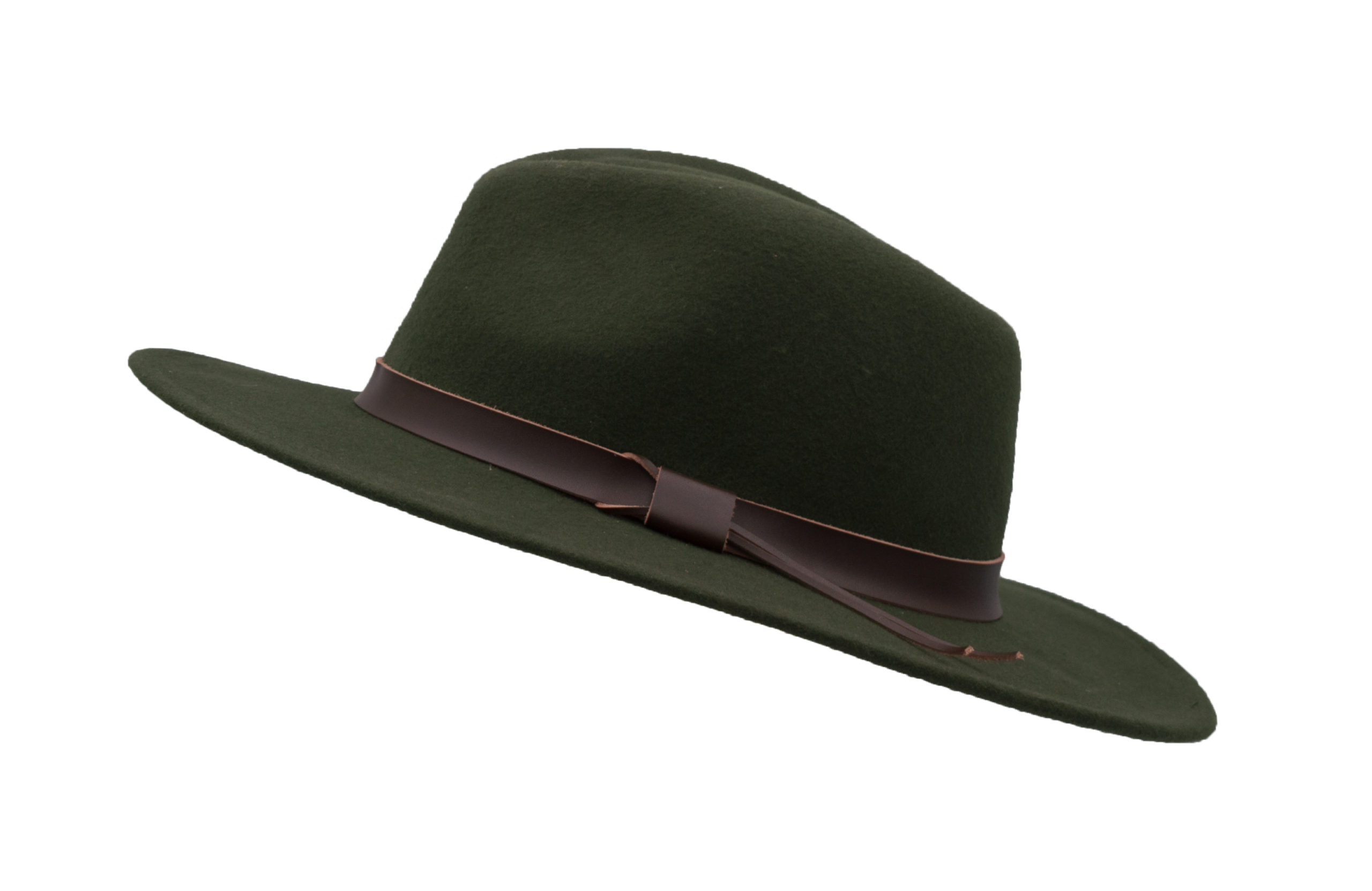 Unisex Ranger Fedora Crushable Felt Hat 
