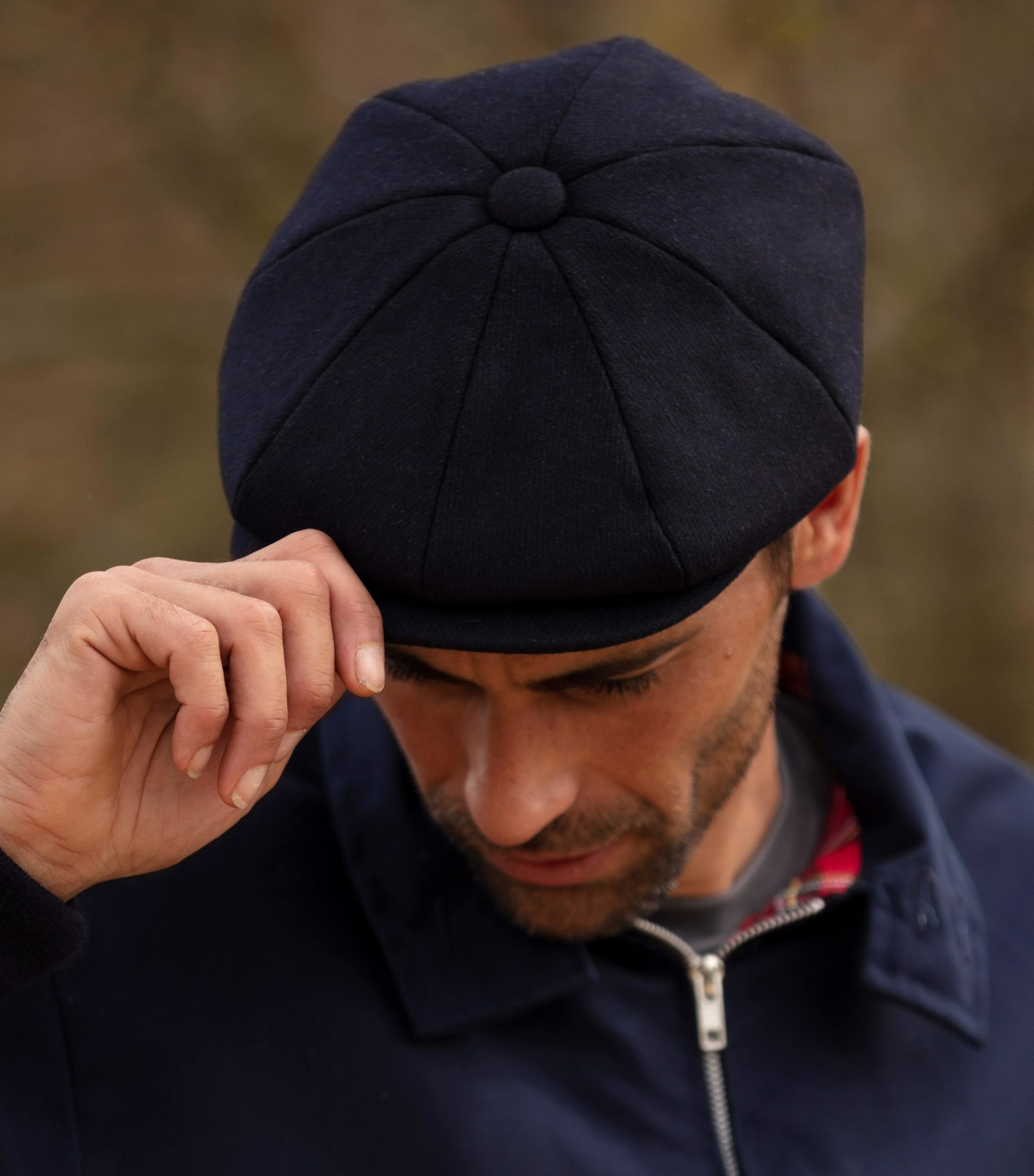 Melton Wool 8Panel Bridgemoor Baker Boy Cap