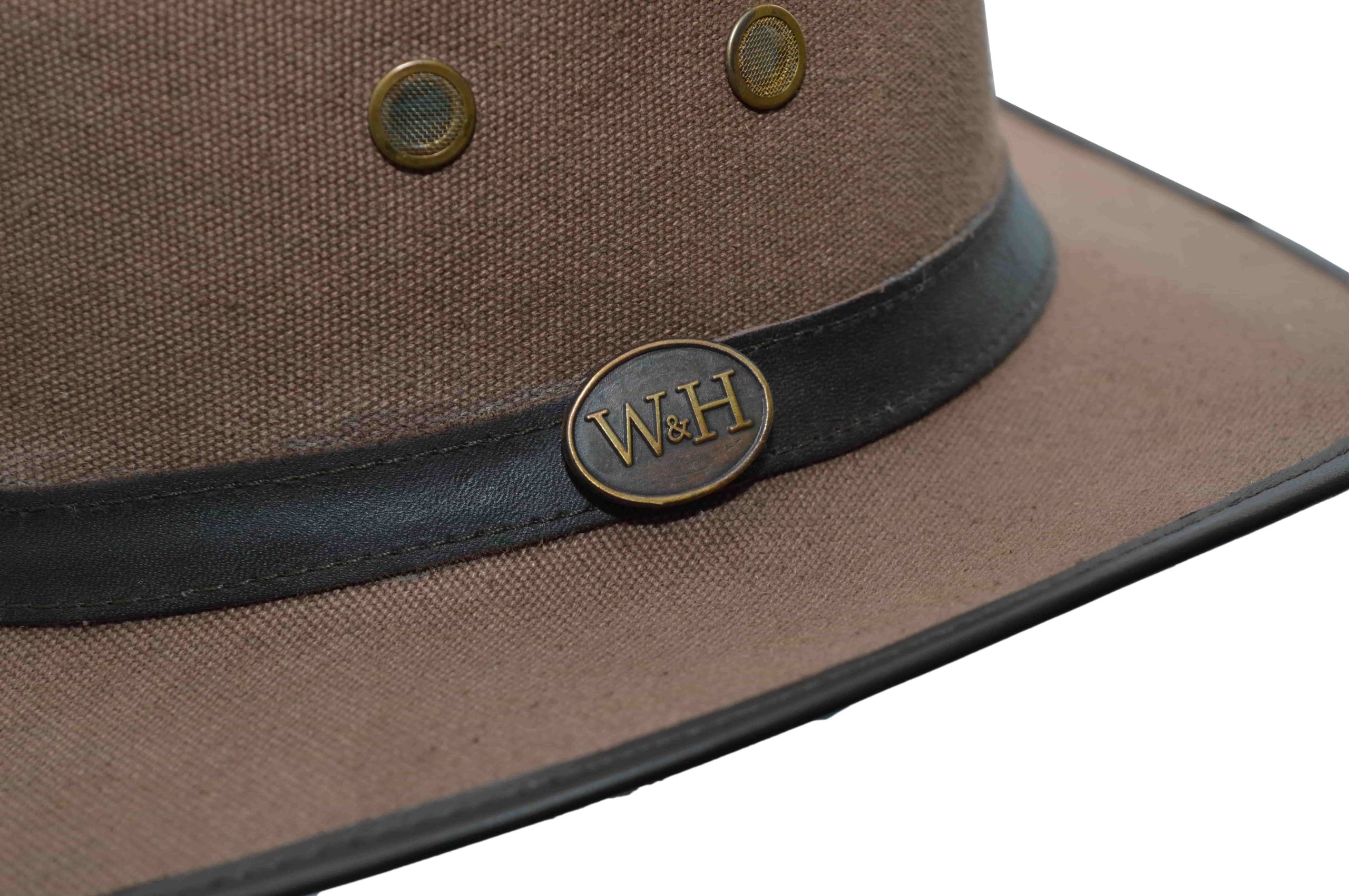 canvas outback stanley hat dark tan