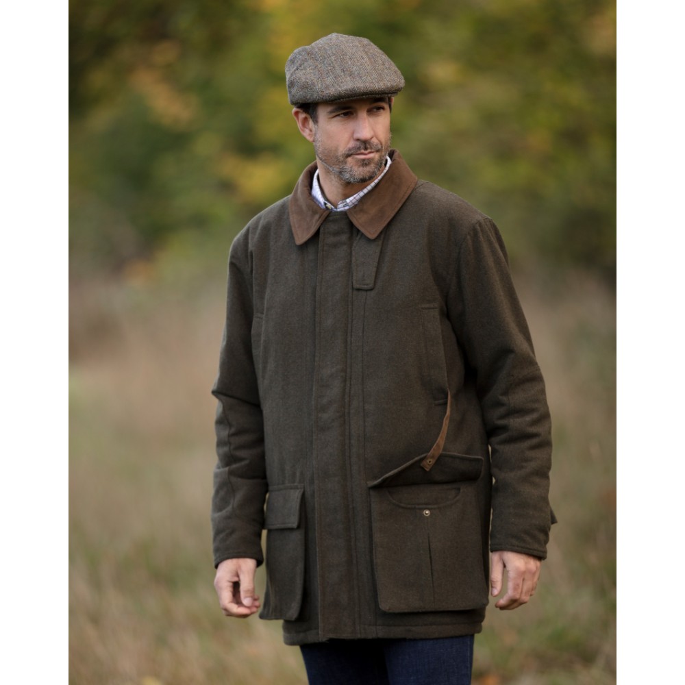 mens wool ac shooting jacket