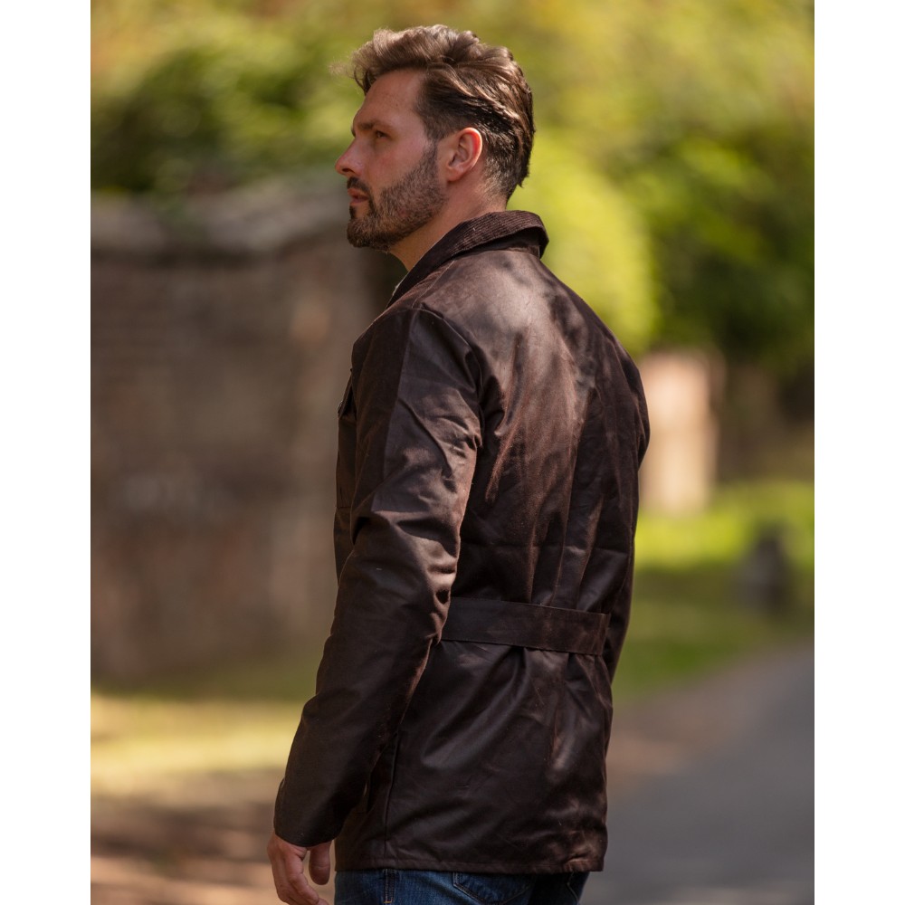 mens wax grafton motorcycle jacket