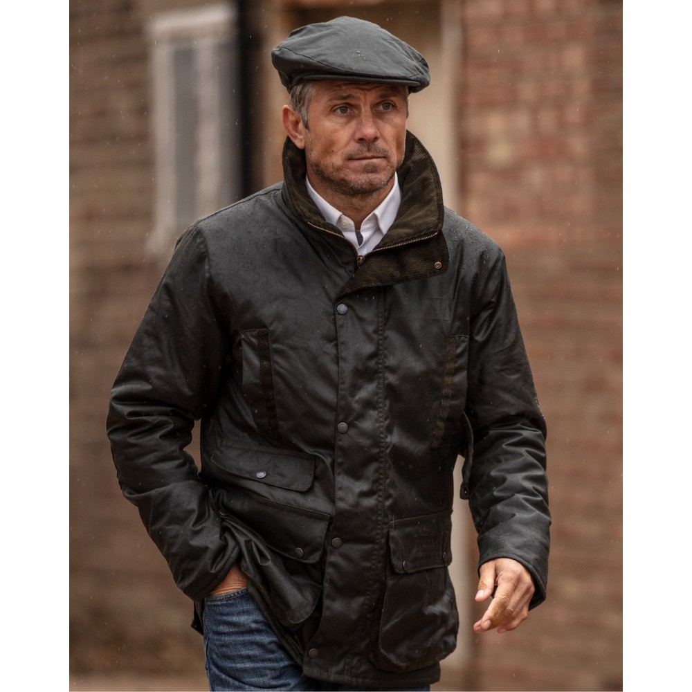 mens wax hawthorn jacket