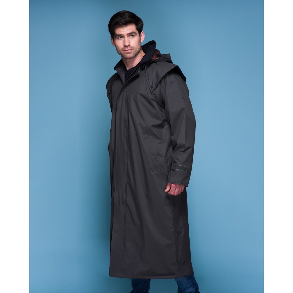 Men's Waterproof Lambourne Cape Coat - Walker & Hawkes