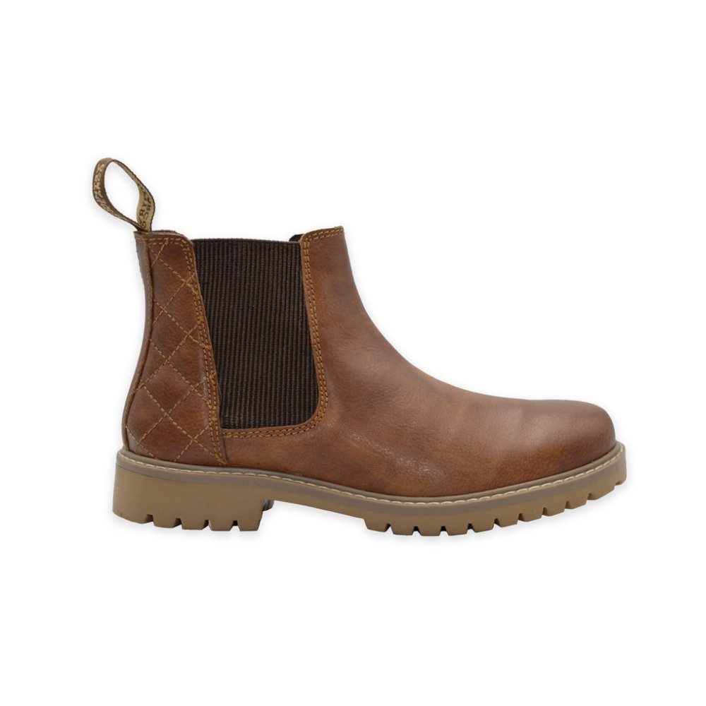 stockingford leather boots tan