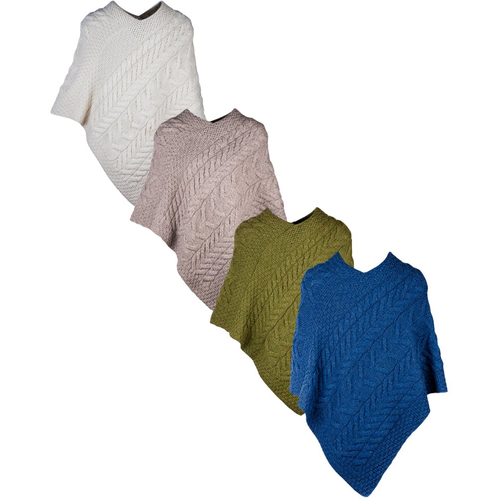 supersoft merino wool trentham poncho all