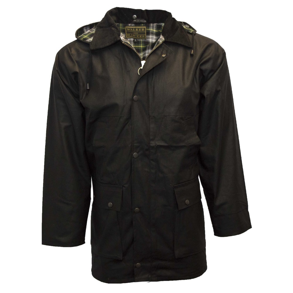 Men's Wax Unpadded Benson Jacket - Walker & Hawkes