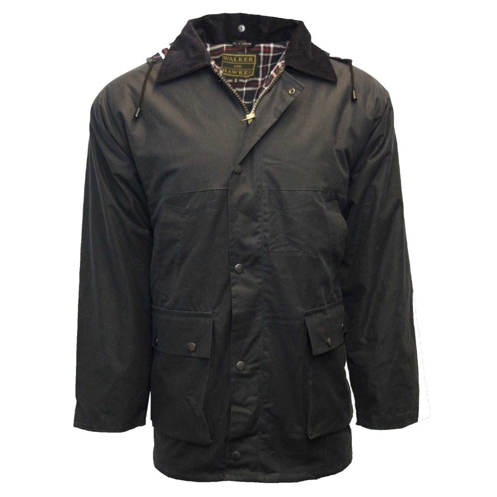 Men's Wax Unpadded Benson Jacket - Walker & Hawkes